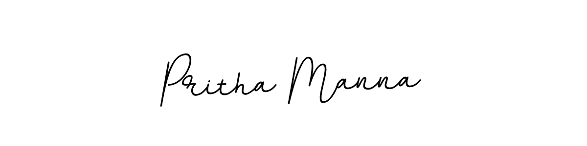 if you are searching for the best signature style for your name Pritha Manna. so please give up your signature search. here we have designed multiple signature styles  using BallpointsItalic-DORy9. Pritha Manna signature style 11 images and pictures png