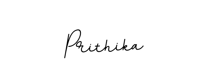 Use a signature maker to create a handwritten signature online. With this signature software, you can design (BallpointsItalic-DORy9) your own signature for name Prithika. Prithika signature style 11 images and pictures png