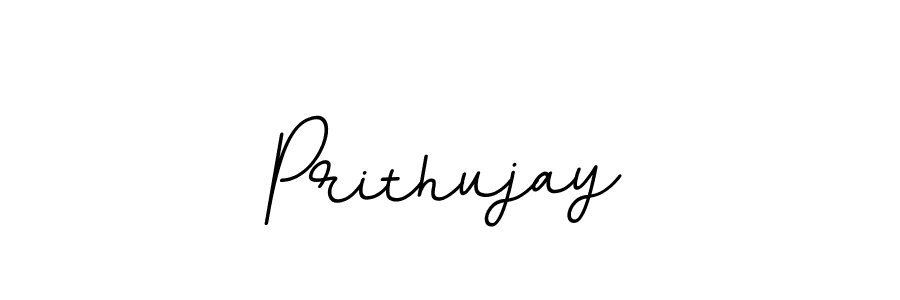 Design your own signature with our free online signature maker. With this signature software, you can create a handwritten (BallpointsItalic-DORy9) signature for name Prithujay. Prithujay signature style 11 images and pictures png