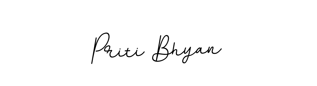 How to Draw Priti Bhyan signature style? BallpointsItalic-DORy9 is a latest design signature styles for name Priti Bhyan. Priti Bhyan signature style 11 images and pictures png