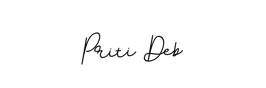 Make a beautiful signature design for name Priti Deb. Use this online signature maker to create a handwritten signature for free. Priti Deb signature style 11 images and pictures png