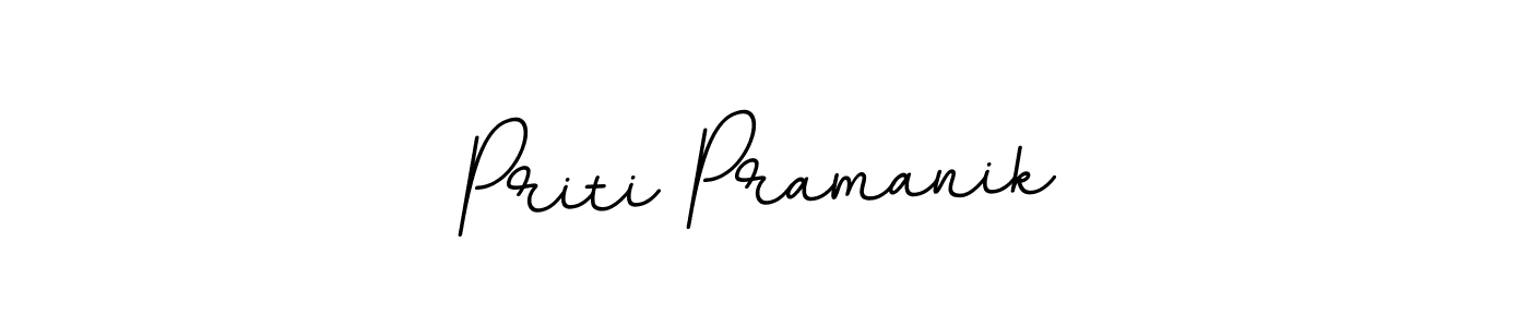 Also we have Priti Pramanik name is the best signature style. Create professional handwritten signature collection using BallpointsItalic-DORy9 autograph style. Priti Pramanik signature style 11 images and pictures png