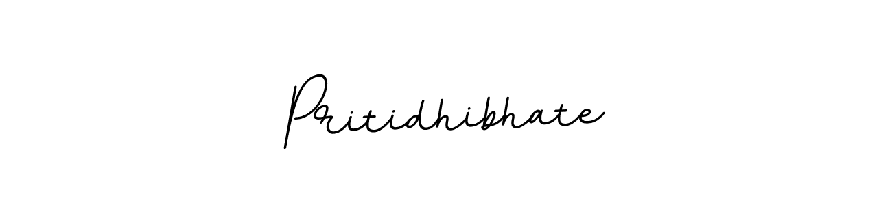 Make a beautiful signature design for name Pritidhibhate. Use this online signature maker to create a handwritten signature for free. Pritidhibhate signature style 11 images and pictures png