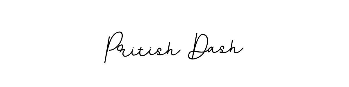 Pritish Dash stylish signature style. Best Handwritten Sign (BallpointsItalic-DORy9) for my name. Handwritten Signature Collection Ideas for my name Pritish Dash. Pritish Dash signature style 11 images and pictures png