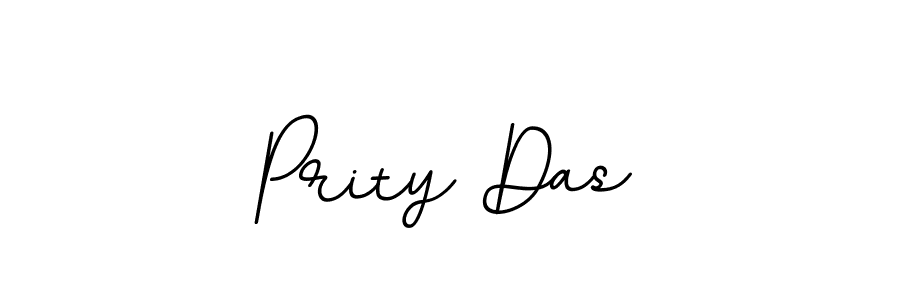 How to make Prity Das name signature. Use BallpointsItalic-DORy9 style for creating short signs online. This is the latest handwritten sign. Prity Das signature style 11 images and pictures png