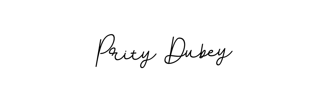 Prity Dubey stylish signature style. Best Handwritten Sign (BallpointsItalic-DORy9) for my name. Handwritten Signature Collection Ideas for my name Prity Dubey. Prity Dubey signature style 11 images and pictures png