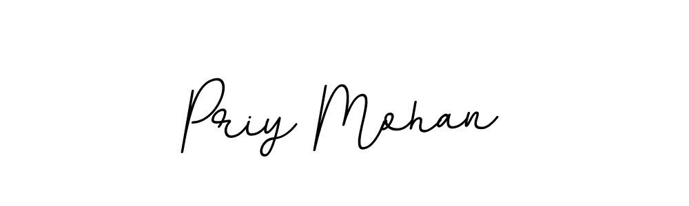 How to make Priy Mohan signature? BallpointsItalic-DORy9 is a professional autograph style. Create handwritten signature for Priy Mohan name. Priy Mohan signature style 11 images and pictures png