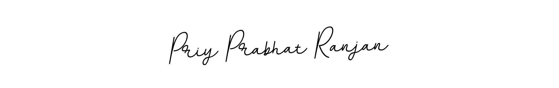 It looks lik you need a new signature style for name Priy Prabhat Ranjan. Design unique handwritten (BallpointsItalic-DORy9) signature with our free signature maker in just a few clicks. Priy Prabhat Ranjan signature style 11 images and pictures png