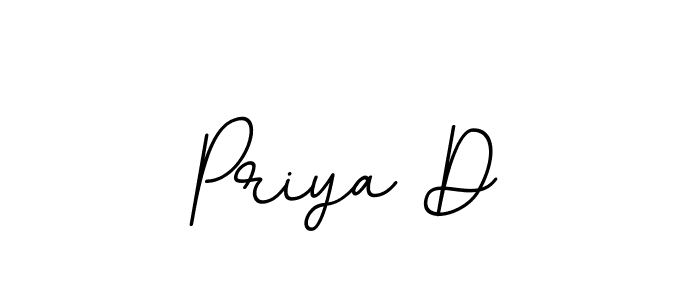 It looks lik you need a new signature style for name Priya D. Design unique handwritten (BallpointsItalic-DORy9) signature with our free signature maker in just a few clicks. Priya D signature style 11 images and pictures png