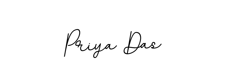 Design your own signature with our free online signature maker. With this signature software, you can create a handwritten (BallpointsItalic-DORy9) signature for name Priya Das. Priya Das signature style 11 images and pictures png