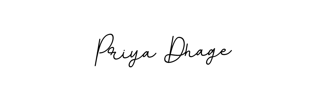 Similarly BallpointsItalic-DORy9 is the best handwritten signature design. Signature creator online .You can use it as an online autograph creator for name Priya Dhage. Priya Dhage signature style 11 images and pictures png