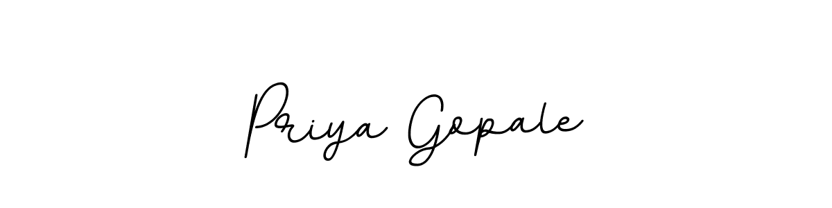 It looks lik you need a new signature style for name Priya Gopale. Design unique handwritten (BallpointsItalic-DORy9) signature with our free signature maker in just a few clicks. Priya Gopale signature style 11 images and pictures png