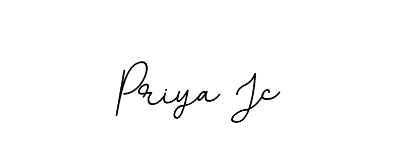 Similarly BallpointsItalic-DORy9 is the best handwritten signature design. Signature creator online .You can use it as an online autograph creator for name Priya Jc. Priya Jc signature style 11 images and pictures png