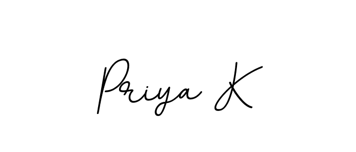 Make a beautiful signature design for name Priya K. Use this online signature maker to create a handwritten signature for free. Priya K signature style 11 images and pictures png
