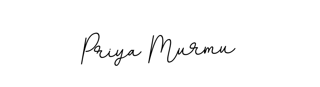 This is the best signature style for the Priya Murmu name. Also you like these signature font (BallpointsItalic-DORy9). Mix name signature. Priya Murmu signature style 11 images and pictures png