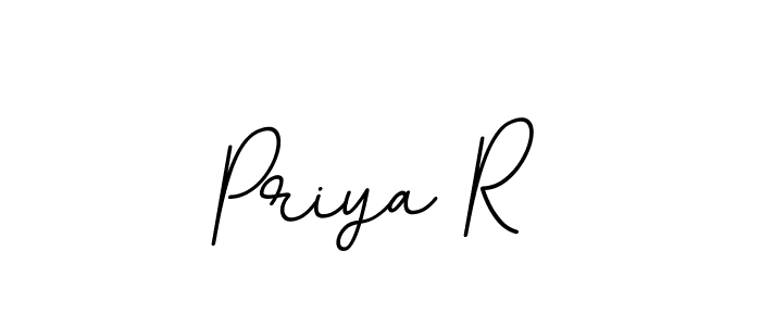 It looks lik you need a new signature style for name Priya R. Design unique handwritten (BallpointsItalic-DORy9) signature with our free signature maker in just a few clicks. Priya R signature style 11 images and pictures png