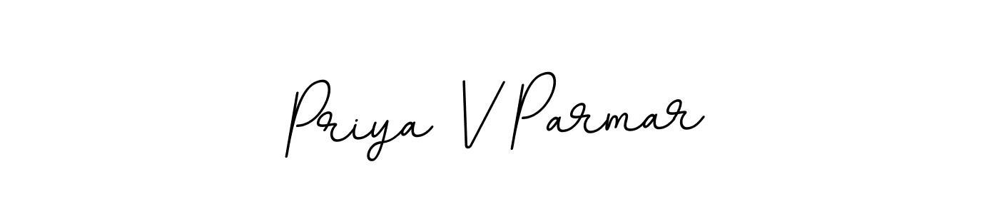 BallpointsItalic-DORy9 is a professional signature style that is perfect for those who want to add a touch of class to their signature. It is also a great choice for those who want to make their signature more unique. Get Priya V Parmar name to fancy signature for free. Priya V Parmar signature style 11 images and pictures png