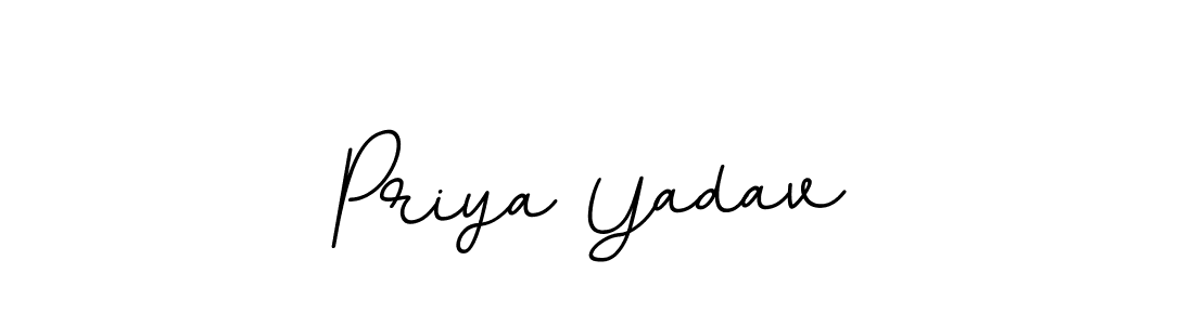 You should practise on your own different ways (BallpointsItalic-DORy9) to write your name (Priya Yadav) in signature. don't let someone else do it for you. Priya Yadav signature style 11 images and pictures png