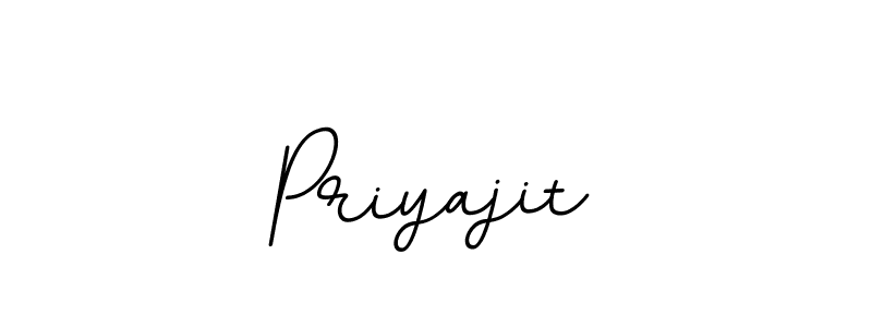 The best way (BallpointsItalic-DORy9) to make a short signature is to pick only two or three words in your name. The name Priyajit include a total of six letters. For converting this name. Priyajit signature style 11 images and pictures png