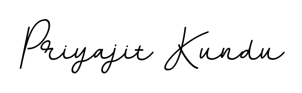A timeless handwritten aesthetic for Priyajit Kundu. The BallpointsItalic-DORy9 font gives your signature a handcrafted feel with natural curves. Priyajit Kundu signature style 11 images and pictures png