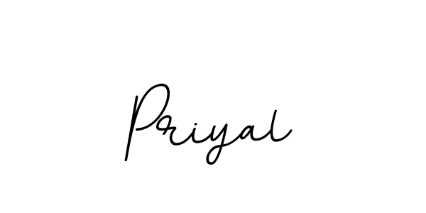 The best way (BallpointsItalic-DORy9) to make a short signature is to pick only two or three words in your name. The name Priyal include a total of six letters. For converting this name. Priyal signature style 11 images and pictures png