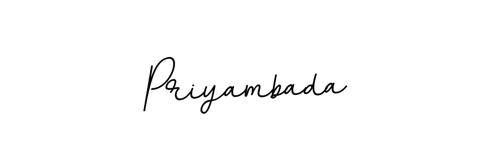 Priyambada stylish signature style. Best Handwritten Sign (BallpointsItalic-DORy9) for my name. Handwritten Signature Collection Ideas for my name Priyambada. Priyambada signature style 11 images and pictures png