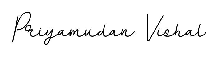 Enhance your business communications with Priyamudan Vishal signature in BallpointsItalic-DORy9 lettering. Clean, modern, and universally compatible. Priyamudan Vishal signature style 11 images and pictures png
