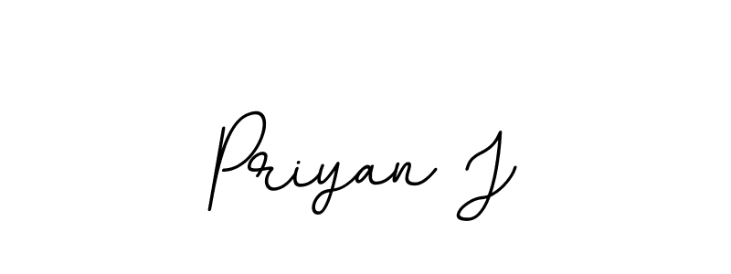 Also You can easily find your signature by using the search form. We will create Priyan J name handwritten signature images for you free of cost using BallpointsItalic-DORy9 sign style. Priyan J signature style 11 images and pictures png