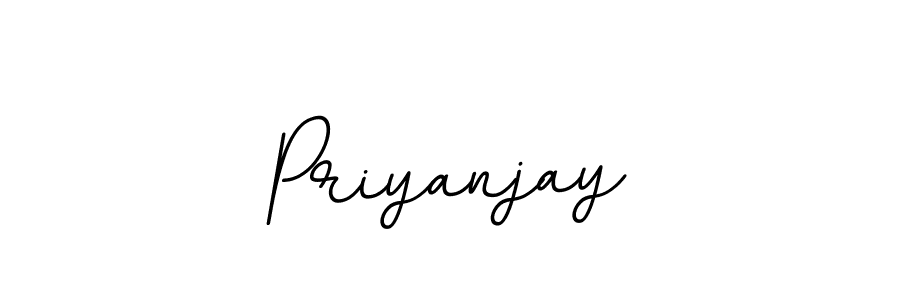 It looks lik you need a new signature style for name Priyanjay. Design unique handwritten (BallpointsItalic-DORy9) signature with our free signature maker in just a few clicks. Priyanjay signature style 11 images and pictures png