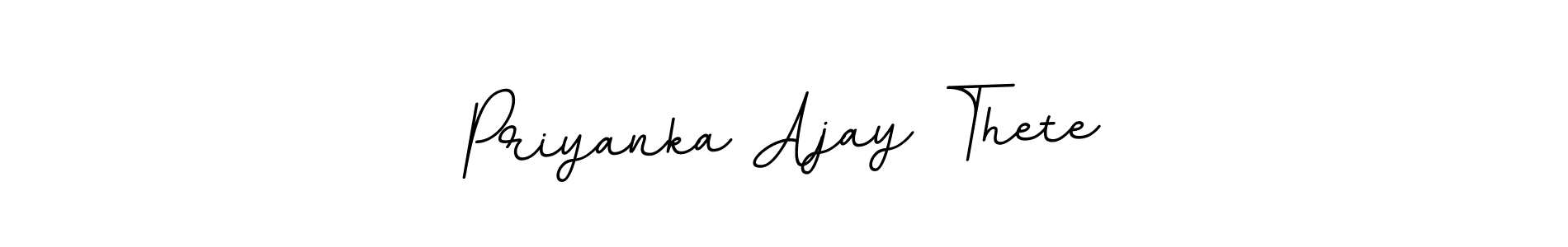 BallpointsItalic-DORy9 is a professional signature style that is perfect for those who want to add a touch of class to their signature. It is also a great choice for those who want to make their signature more unique. Get Priyanka Ajay Thete name to fancy signature for free. Priyanka Ajay Thete signature style 11 images and pictures png