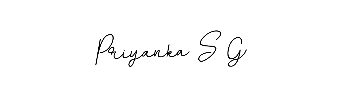 Here are the top 10 professional signature styles for the name Priyanka S G. These are the best autograph styles you can use for your name. Priyanka S G signature style 11 images and pictures png