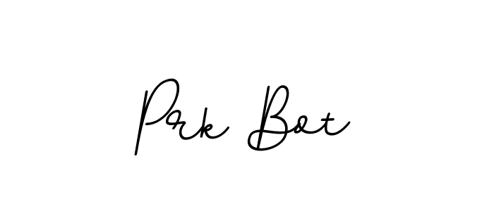 Create a beautiful signature design for name Prk Bot. With this signature (BallpointsItalic-DORy9) fonts, you can make a handwritten signature for free. Prk Bot signature style 11 images and pictures png