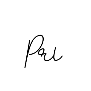 Prl stylish signature style. Best Handwritten Sign (BallpointsItalic-DORy9) for my name. Handwritten Signature Collection Ideas for my name Prl. Prl signature style 11 images and pictures png
