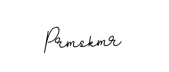 Make a beautiful signature design for name Prmskmr. With this signature (BallpointsItalic-DORy9) style, you can create a handwritten signature for free. Prmskmr signature style 11 images and pictures png