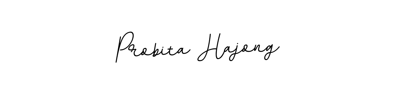 Also You can easily find your signature by using the search form. We will create Probita Hajong name handwritten signature images for you free of cost using BallpointsItalic-DORy9 sign style. Probita Hajong signature style 11 images and pictures png