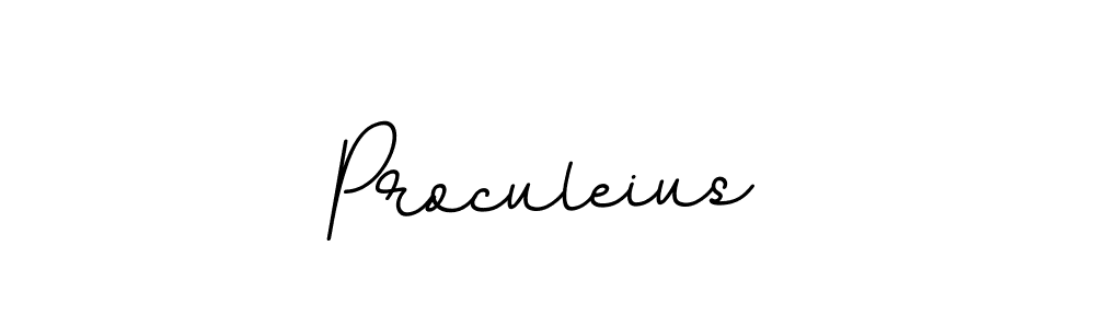 How to make Proculeius signature? BallpointsItalic-DORy9 is a professional autograph style. Create handwritten signature for Proculeius name. Proculeius signature style 11 images and pictures png