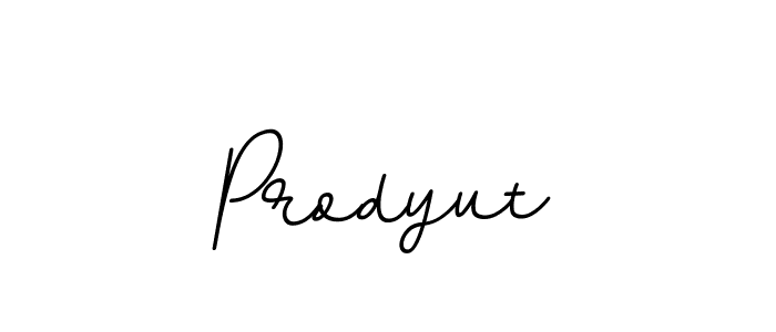 How to make Prodyut signature? BallpointsItalic-DORy9 is a professional autograph style. Create handwritten signature for Prodyut name. Prodyut signature style 11 images and pictures png