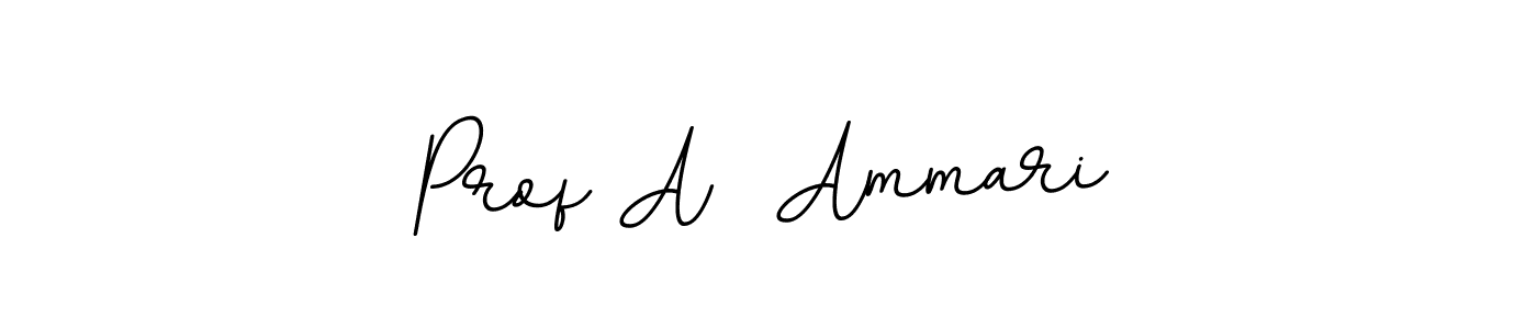 How to make Prof A  Ammari signature? BallpointsItalic-DORy9 is a professional autograph style. Create handwritten signature for Prof A  Ammari name. Prof A  Ammari signature style 11 images and pictures png