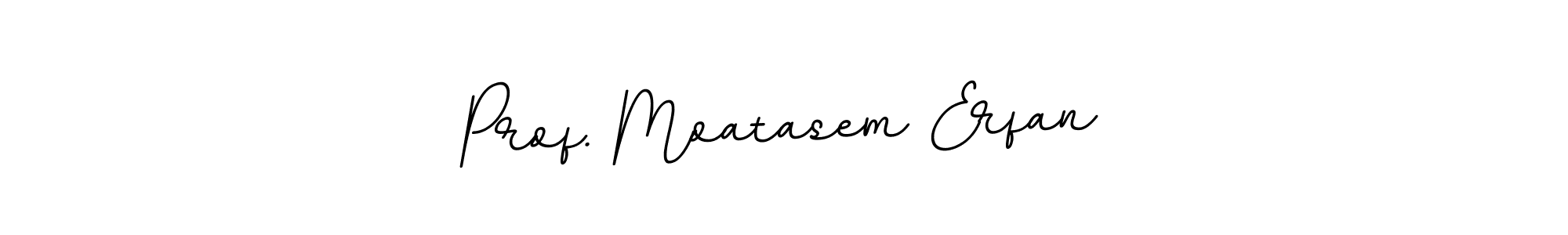 Prof. Moatasem Erfan stylish signature style. Best Handwritten Sign (BallpointsItalic-DORy9) for my name. Handwritten Signature Collection Ideas for my name Prof. Moatasem Erfan. Prof. Moatasem Erfan signature style 11 images and pictures png