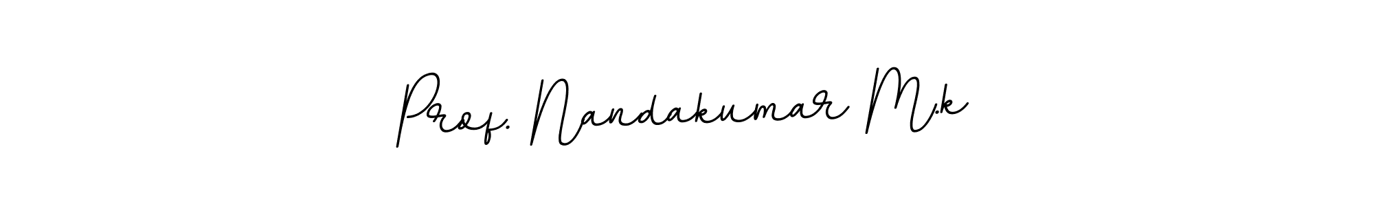 It looks lik you need a new signature style for name Prof. Nandakumar M.k. Design unique handwritten (BallpointsItalic-DORy9) signature with our free signature maker in just a few clicks. Prof. Nandakumar M.k signature style 11 images and pictures png