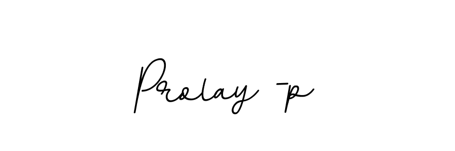 Make a beautiful signature design for name Prolay -p. With this signature (BallpointsItalic-DORy9) style, you can create a handwritten signature for free. Prolay -p signature style 11 images and pictures png