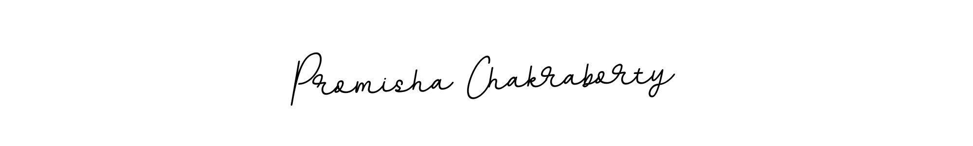 Design your own signature with our free online signature maker. With this signature software, you can create a handwritten (BallpointsItalic-DORy9) signature for name Promisha Chakraborty. Promisha Chakraborty signature style 11 images and pictures png