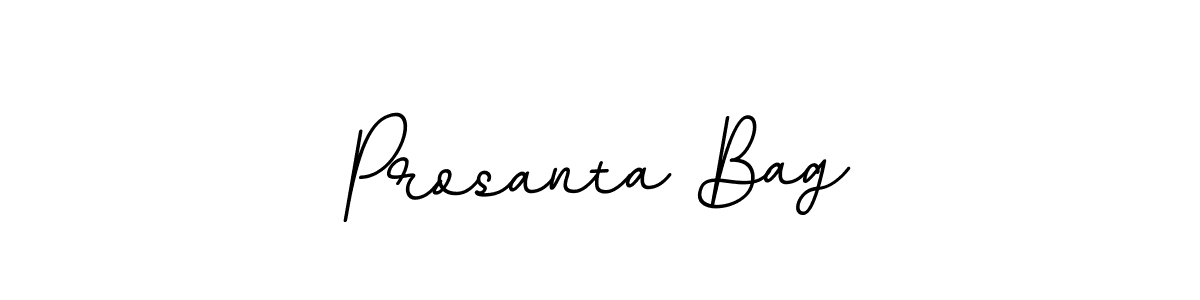 How to make Prosanta Bag signature? BallpointsItalic-DORy9 is a professional autograph style. Create handwritten signature for Prosanta Bag name. Prosanta Bag signature style 11 images and pictures png