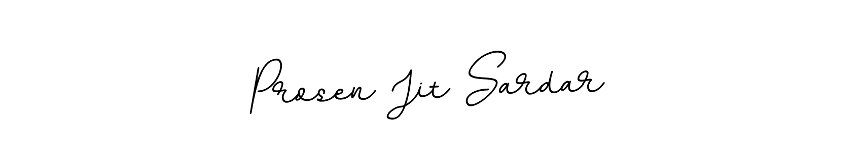 Also we have Prosen Jit Sardar name is the best signature style. Create professional handwritten signature collection using BallpointsItalic-DORy9 autograph style. Prosen Jit Sardar signature style 11 images and pictures png