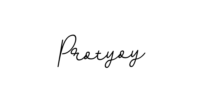 The best way (BallpointsItalic-DORy9) to make a short signature is to pick only two or three words in your name. The name Protyoy include a total of six letters. For converting this name. Protyoy signature style 11 images and pictures png