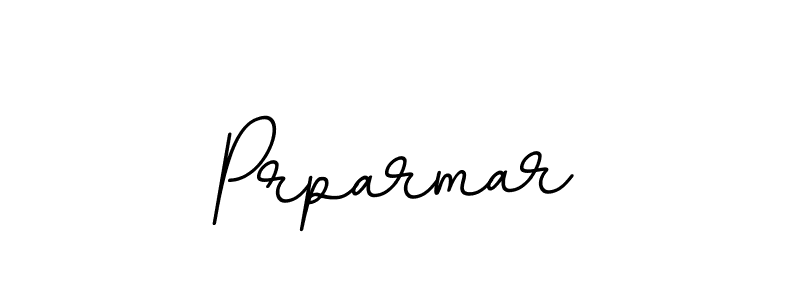 Design your own signature with our free online signature maker. With this signature software, you can create a handwritten (BallpointsItalic-DORy9) signature for name Prparmar. Prparmar signature style 11 images and pictures png