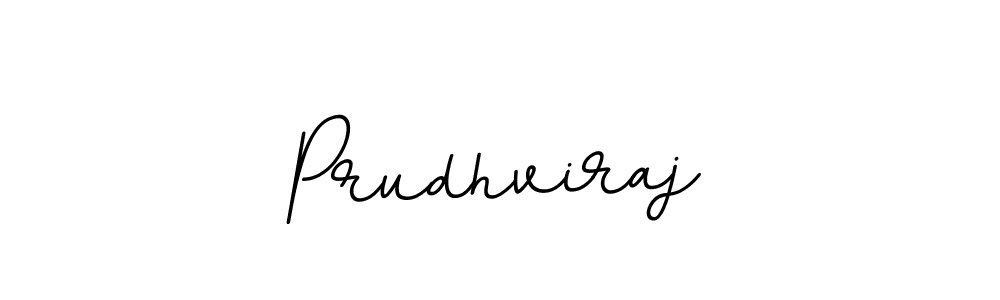 The best way (BallpointsItalic-DORy9) to make a short signature is to pick only two or three words in your name. The name Prudhviraj include a total of six letters. For converting this name. Prudhviraj signature style 11 images and pictures png