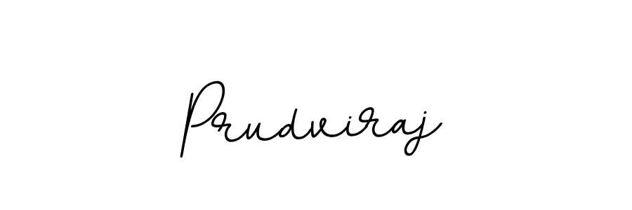 Design your own signature with our free online signature maker. With this signature software, you can create a handwritten (BallpointsItalic-DORy9) signature for name Prudviraj. Prudviraj signature style 11 images and pictures png