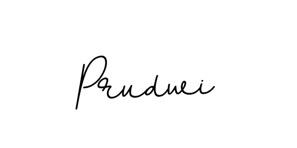 Prudwi stylish signature style. Best Handwritten Sign (BallpointsItalic-DORy9) for my name. Handwritten Signature Collection Ideas for my name Prudwi. Prudwi signature style 11 images and pictures png