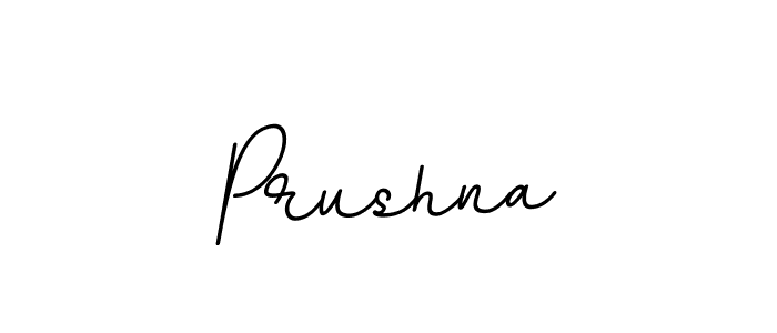 How to make Prushna signature? BallpointsItalic-DORy9 is a professional autograph style. Create handwritten signature for Prushna name. Prushna signature style 11 images and pictures png